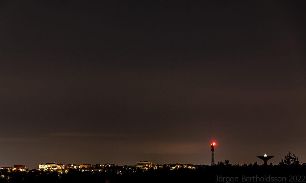 Horisont med mast