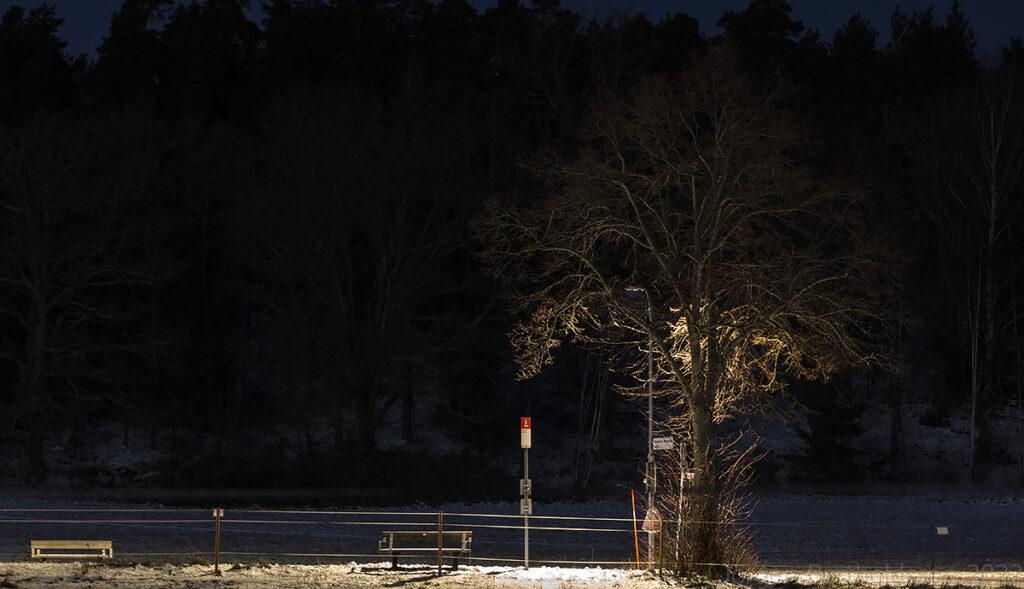 Busshållplats Hustegaholm